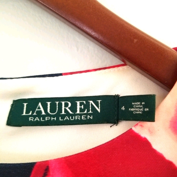 Ralph Lauren floral sheath dress - Picture 3 of 4